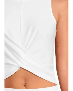 Women Beyond Yoga Featherweight Center Stage Cropped Tank