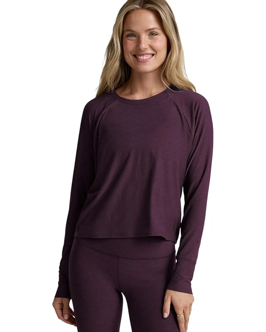 Women Beyond Yoga Featherweight Daydreamer Pullover