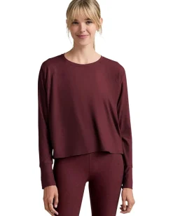 Women Beyond Yoga Featherweight Daydreamer Pullover