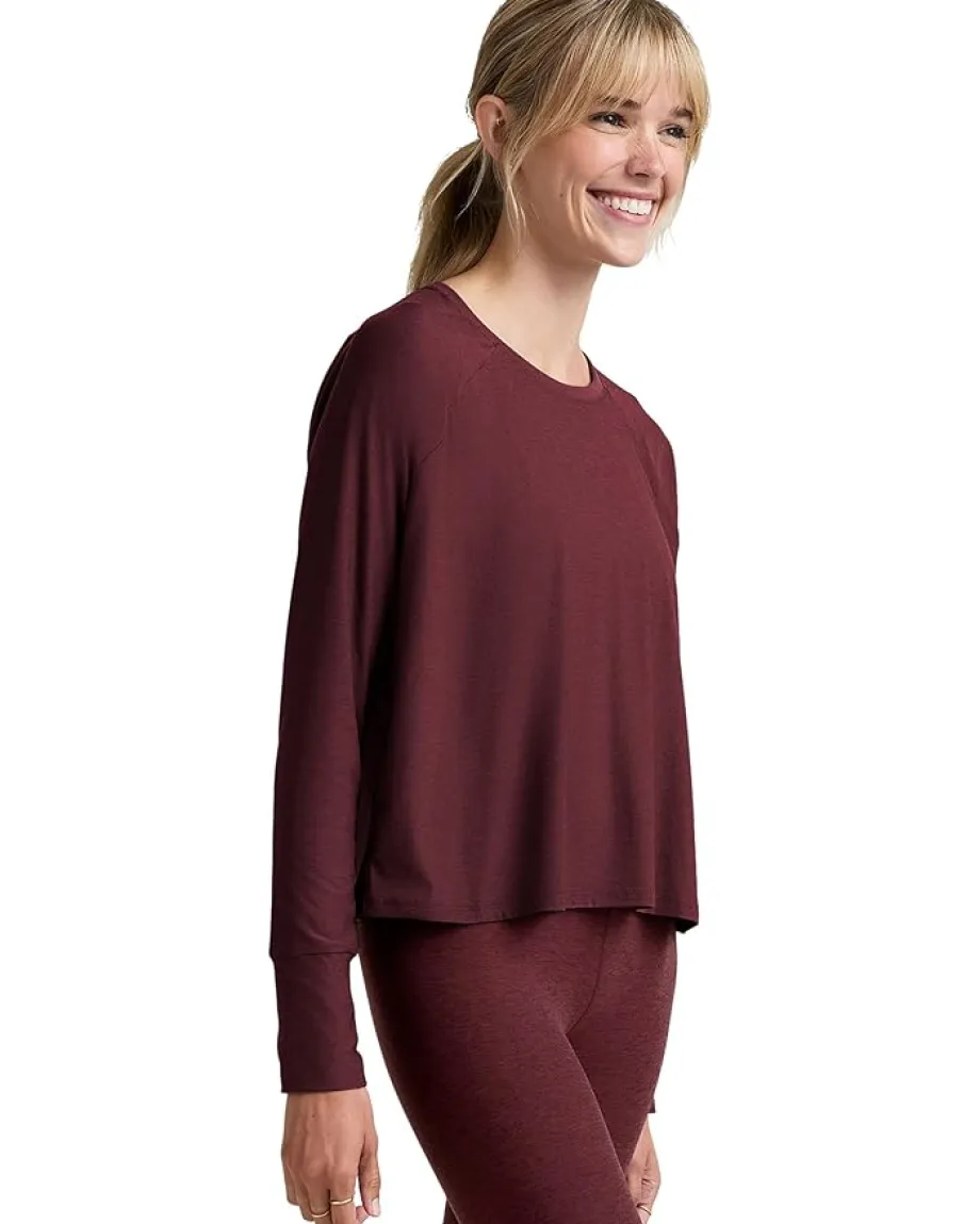Women Beyond Yoga Featherweight Daydreamer Pullover