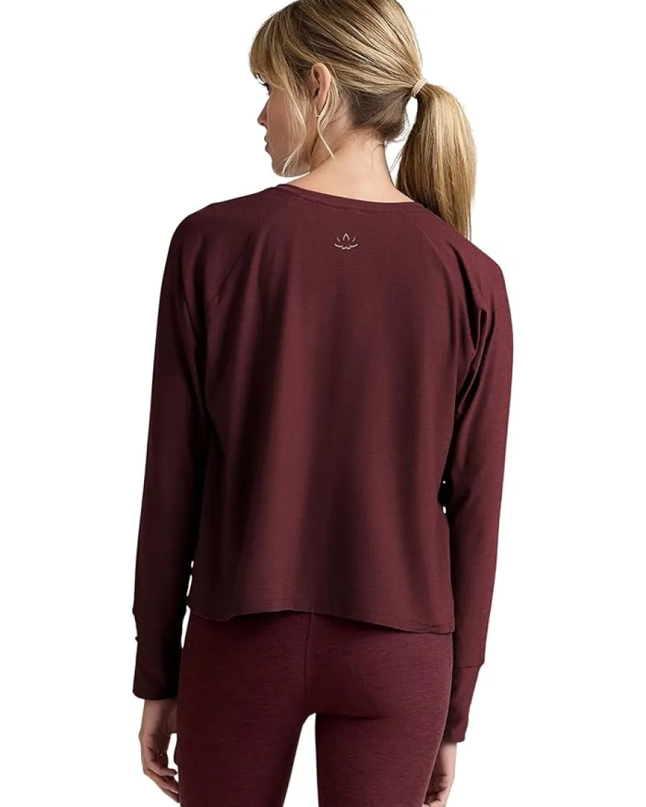 Women Beyond Yoga Featherweight Daydreamer Pullover