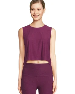 Women Beyond Yoga Featherweight Minimal Cropped Tank