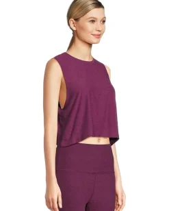 Women Beyond Yoga Featherweight Minimal Cropped Tank