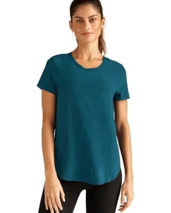 Women Beyond Yoga Featherweight On The Down Low Tee