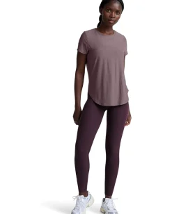 Beyond Yoga Featherweight On The Down Low Tee Soft Violet Dusk Heather Clearance