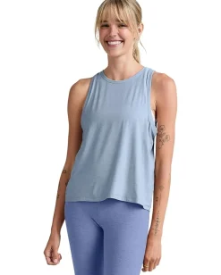 Beyond Yoga Featherweight Rebalance Tank Blue Zen Heather Discount