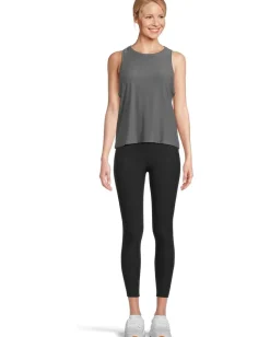 Beyond Yoga Featherweight Rebalance Tank True Gray Heather Best
