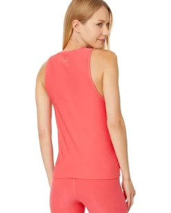 Beyond Yoga Featherweight Rebalance Tank Coral Glow Heather Sale
