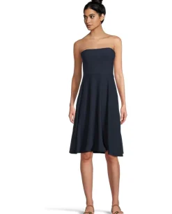 Beyond Yoga Featherweight Strapless Dress Nocturnal Navy Discount