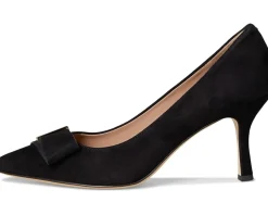 Cole Haan Felicia Bow Pumps Black Suede New
