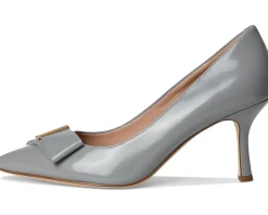 Cole Haan Felicia Bow Pumps Frost Gray Box Leather Best
