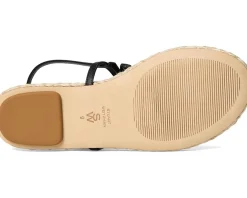 Stuart Weitzman Felicity Espadrille Sandal Black/Natural Hot