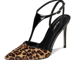 Nine West Fiesta Leopard/Black Patent Multi Outlet