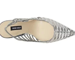 Nine West Filane Silver Mirror Metallic Online