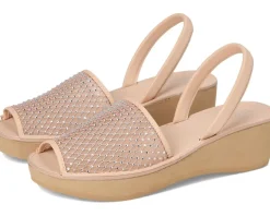 Kenneth Cole Reaction Fine Glass Mesh Almond Crystal Mesh New