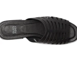 Eileen Fisher Fira Slide Black New