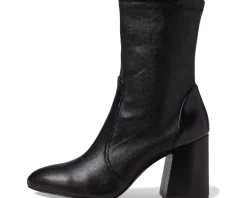 Stuart Weitzman Flareblock 85 Stretch Bootie Black Discount