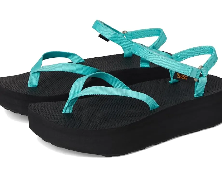 Teva Flatform Sandal Slim Bright Teal/Black Hot