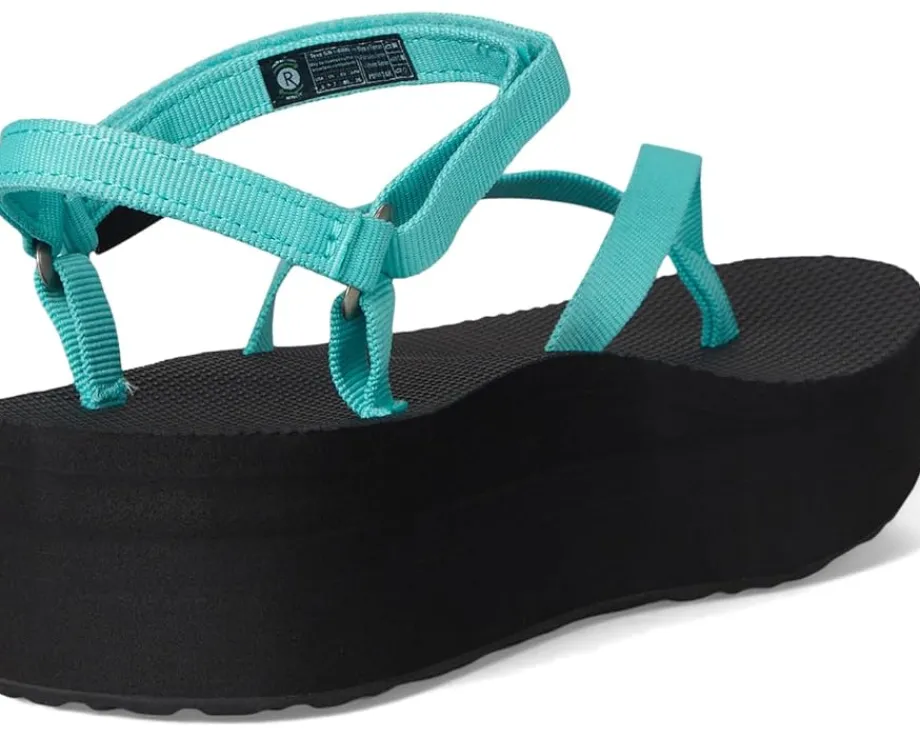 Teva Flatform Sandal Slim Bright Teal/Black Hot