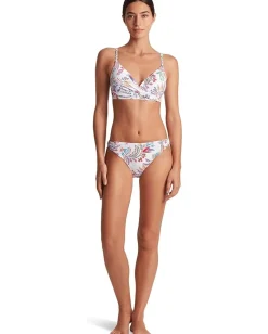 Women Lauren Ralph Lauren Fleurette Single Strap Twist Underwire Bikini Top