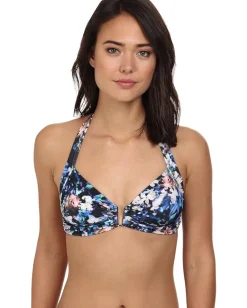 Women Badgley Mischka Floriana U-Wire Halter Bra