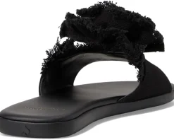 Women Kate Spade New York Flourish Canvas Flat Sandals