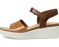 ECCO Flowt Wedge Cork Sandal Cashmere Outlet