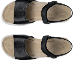 Women ECCO Flowt Wedge Cork Sandal