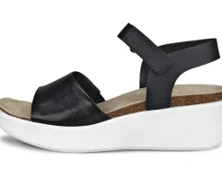 Women ECCO Flowt Wedge Cork Sandal