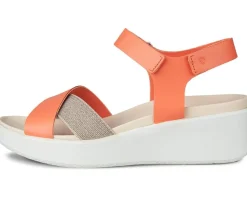 Women ECCO Flowt Wedge Luxury Crossband