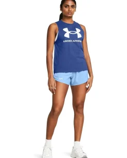 Under Armour Fly By Shorts Horizon Blue/Horizon Blue/Reflective Clearance