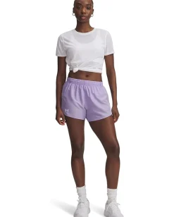 Under Armour Fly By Shorts Transparent/Transparent/Reflective New