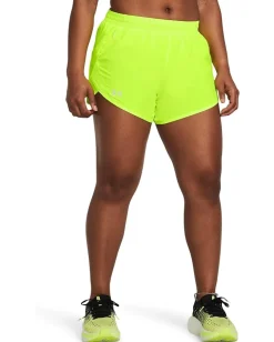 Under Armour Fly By Shorts High-Vis Yellow/High-Vis Yellow/Reflective Outlet