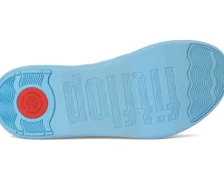 Women FitFlop F-Mode Go Webbing Flatform Sling Toe-Post Sandals