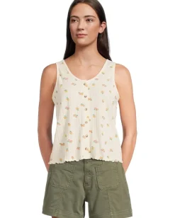 Women Toad&Co Foothill Pointelle Button Tank