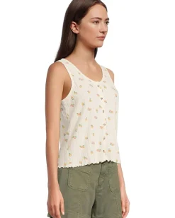 Women Toad&Co Foothill Pointelle Button Tank