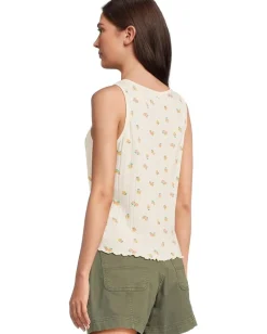 Women Toad&Co Foothill Pointelle Button Tank