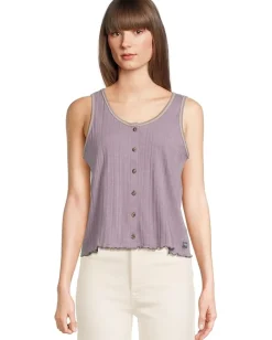 Women Toad&Co Foothill Pointelle Button Tank