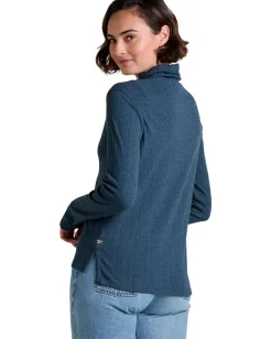 Toad&Co Foothill Pointelle Long Sleeve T-Neck Midnight Online