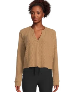 Beyond Yoga Free Style Pullover Toffee Hot