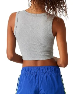 FP Movement Free Throw Muscle Tank Heather Grey Clearance