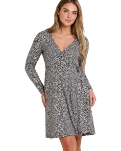 Women Toad&Co Freesia Wrap Long Sleeve Dress