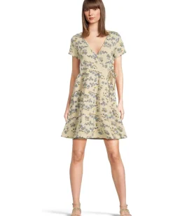 Women Toad&Co Freesia Wrap Short Sleeve Dress