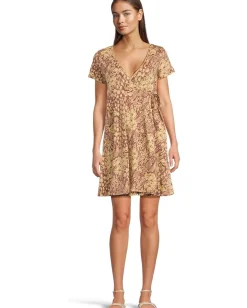 Women Toad&Co Freesia Wrap Short Sleeve Dress