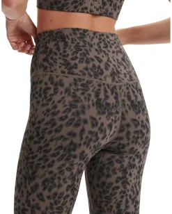 Varley Freesoft High-rise Leggings Brown Contrast Cheetah Outlet