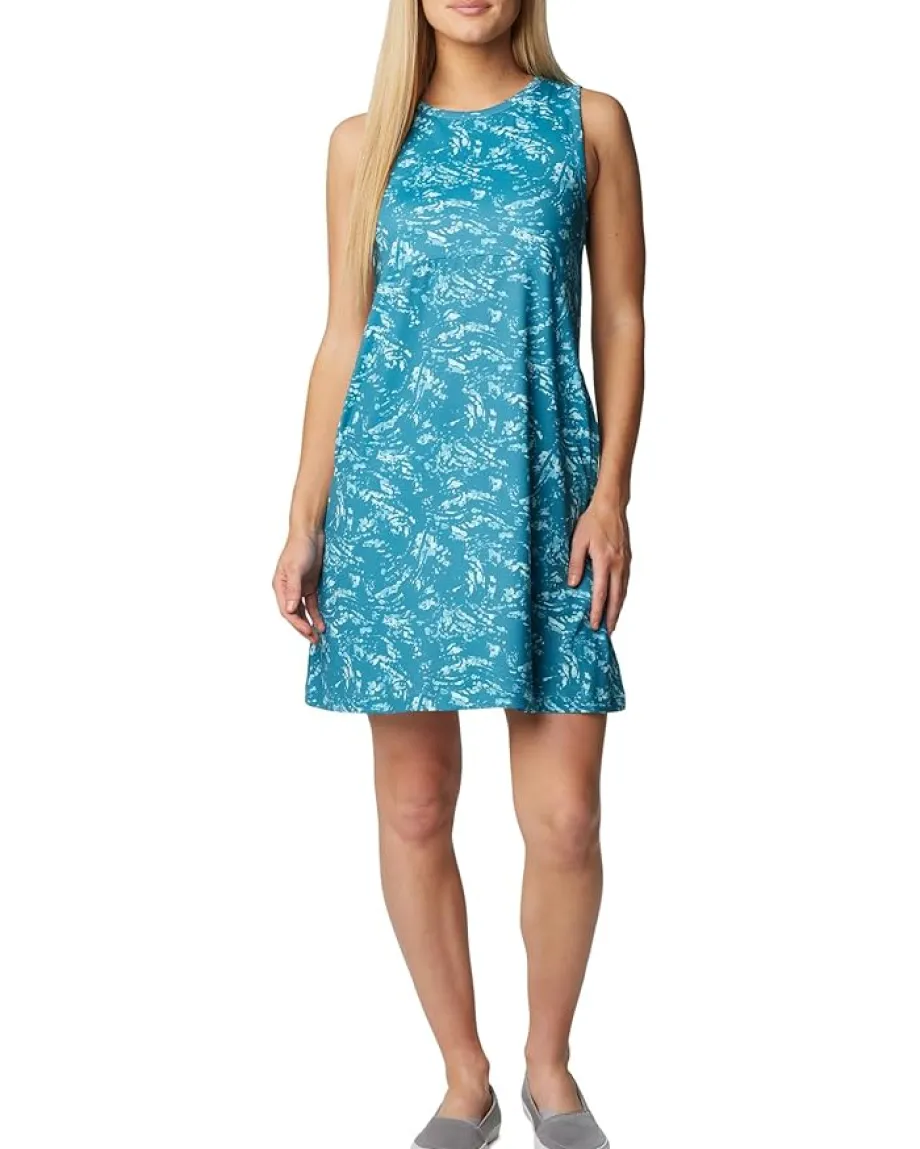 Columbia Freezer™ Tank Dress Canyon Blue Winding Waters Discount