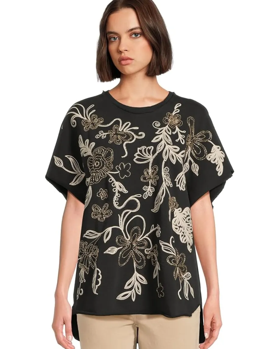 Women Johnny Was French Terry Poncho