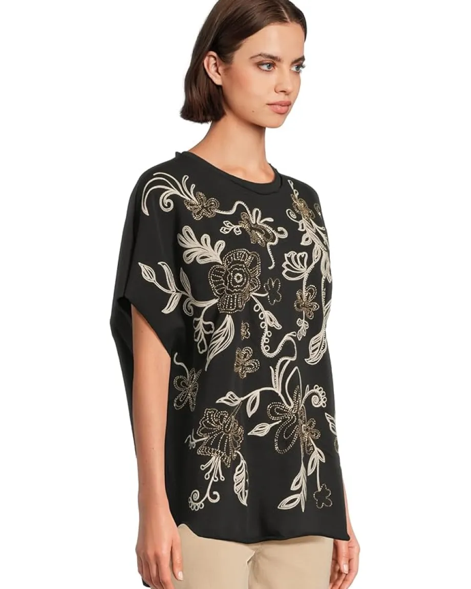 Women Johnny Was French Terry Poncho