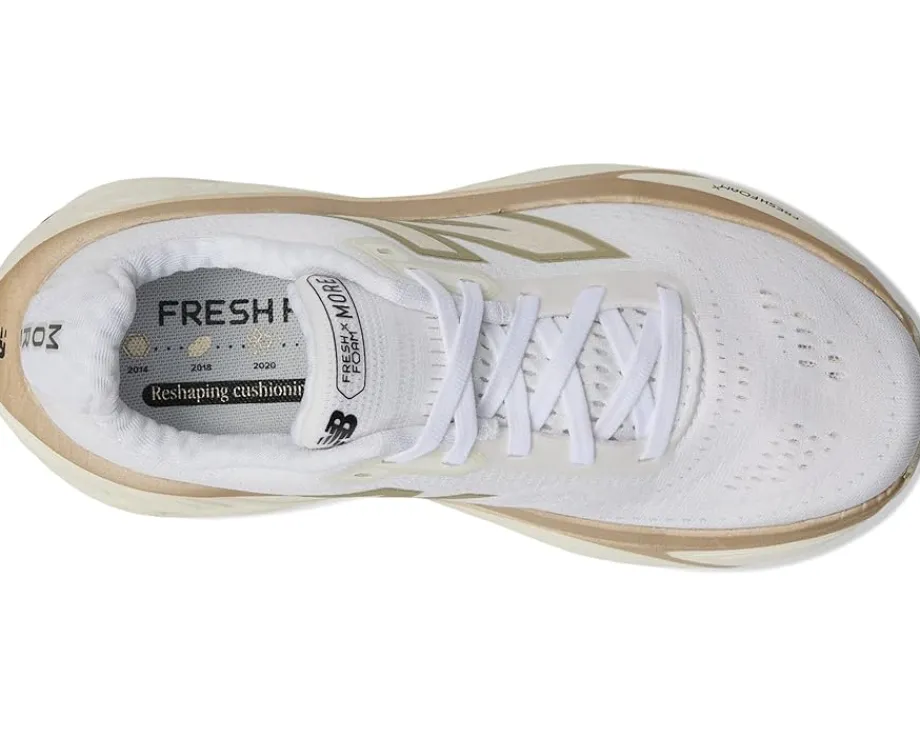 New Balance Fresh Foam X More v5 White/Sea Salt Clearance