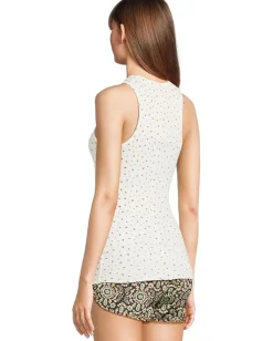 Free People Fresh In Love Printed Ivory Combo New
